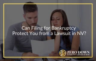 Can Filing for Bankruptcy Protect You from a Lawsuit in NV?