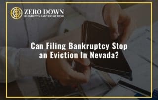 Considering bankruptcy in Reno, NV